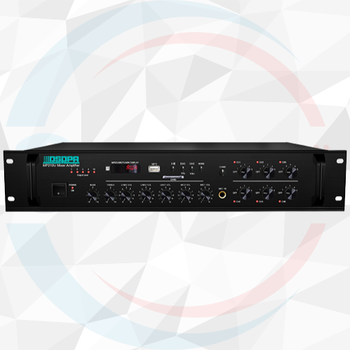 DSPPA 6 Zones Paging and Music Mixer Amplifier with USB & Tune MP310U