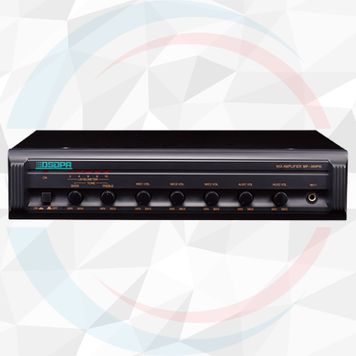DSPPA 350W 3 Mic&2 AUX Mixing Amplifier MP1000PIII